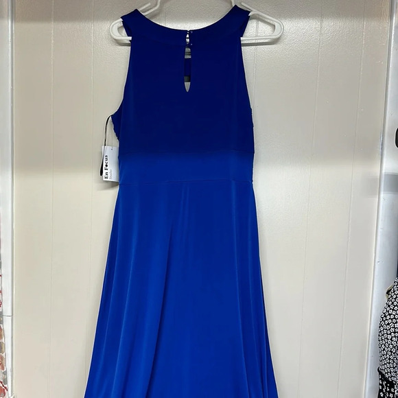 NWT En Focus Studio Royal Blue Empire waist Sequins Maxi Dress Sz 12 - Picture 5 of 14